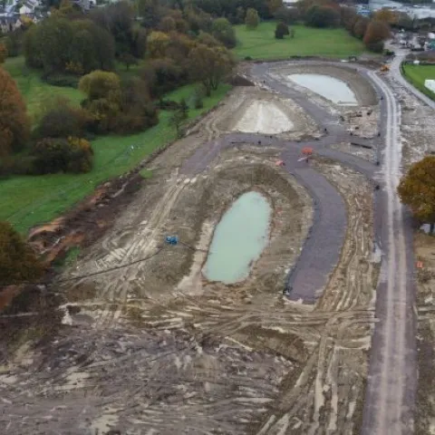 Construction Swindon Cycle Track